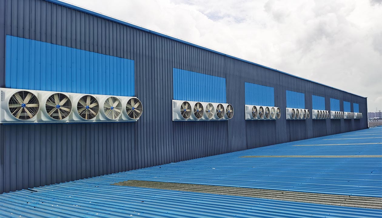 负压风机：昆山达亚汽车