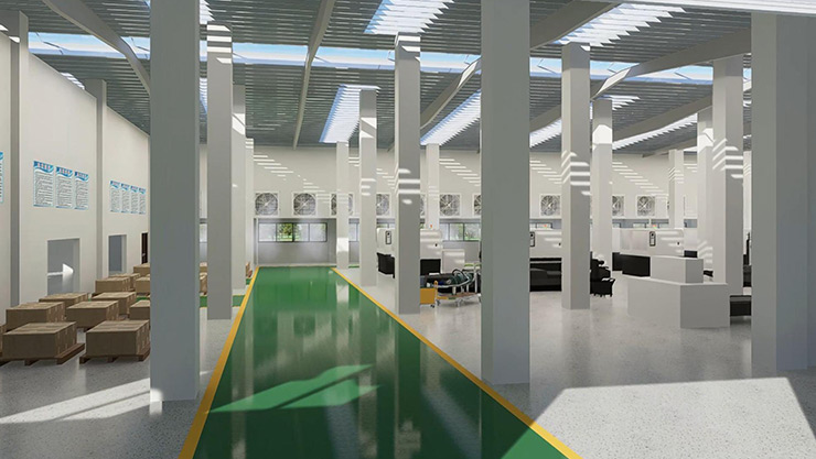 厂房通风降温方案:为什么选择大型工业风扇?