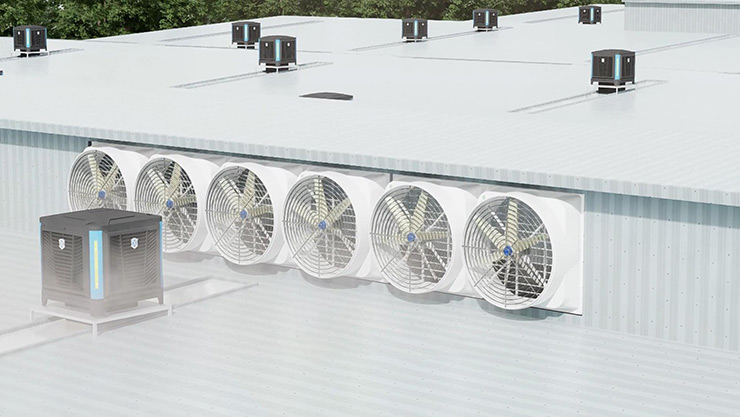 钢结构厂房夏季如何有效降温?