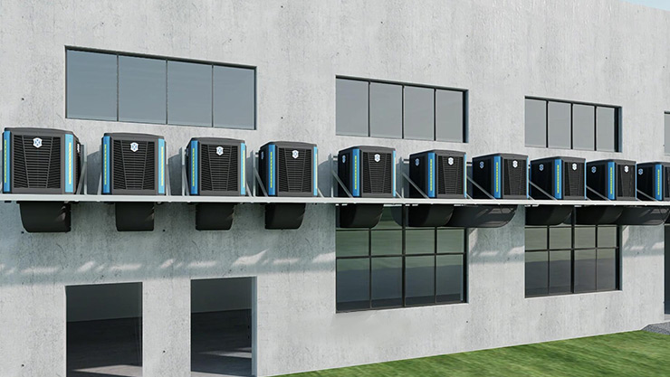 龙伟食品车间通风降温沉浸式解决方案!